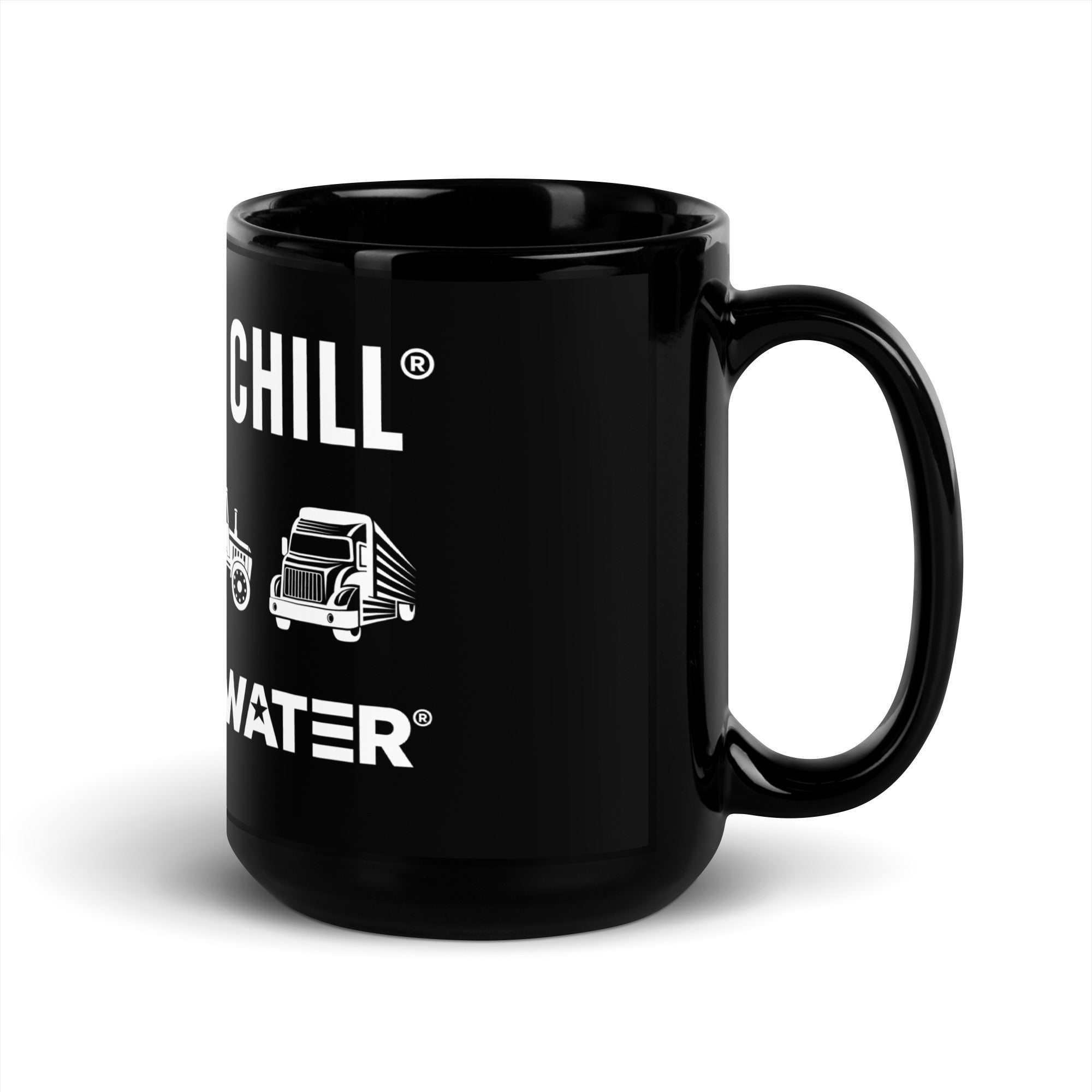 4 Pillars Black Glossy Mug