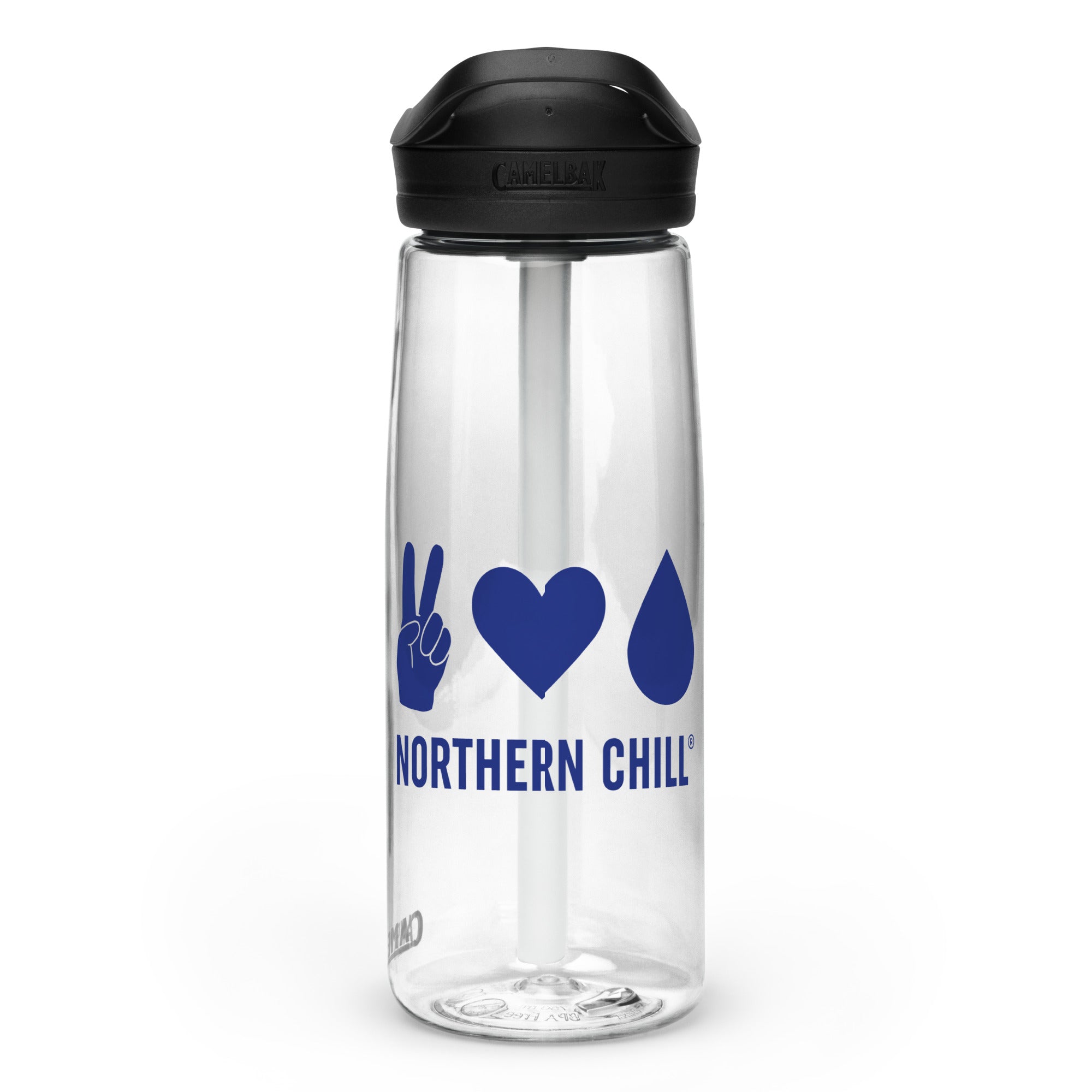 Peace Love Water Sports water bottle