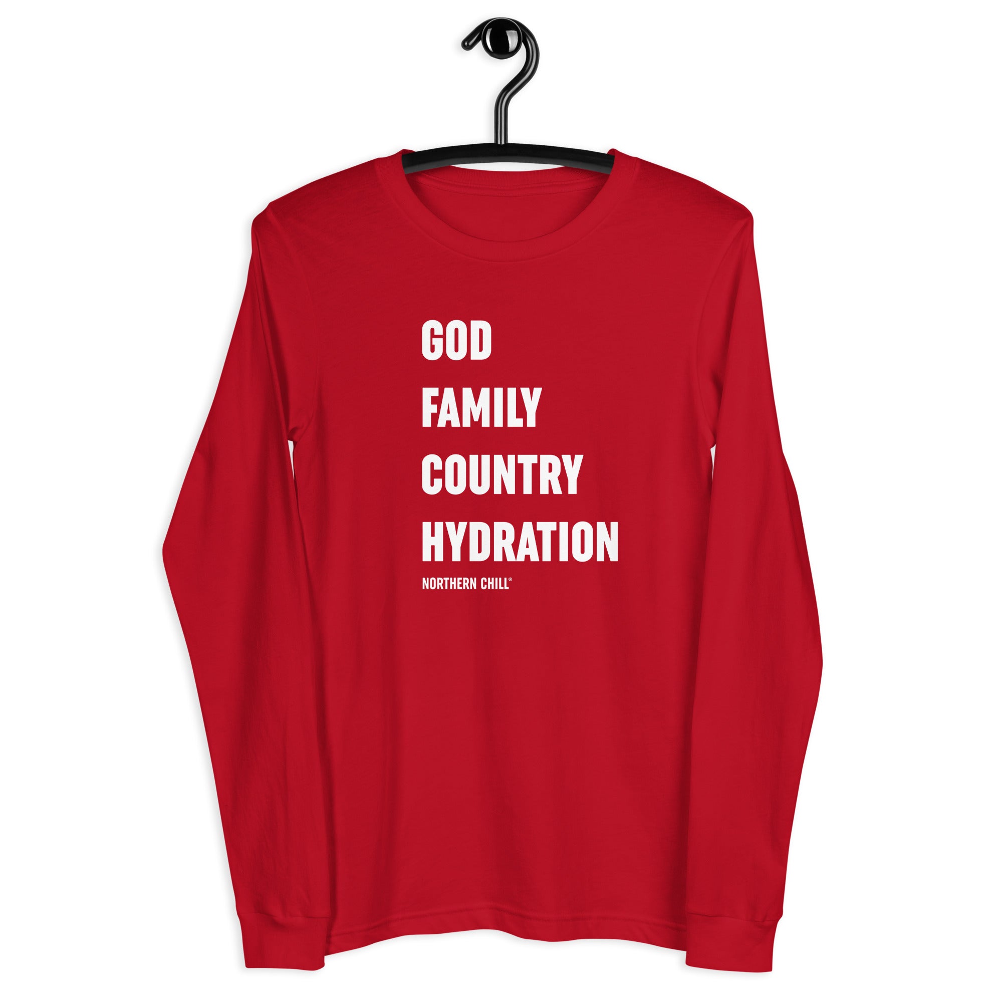 Hydration Unisex Long Sleeve Tee