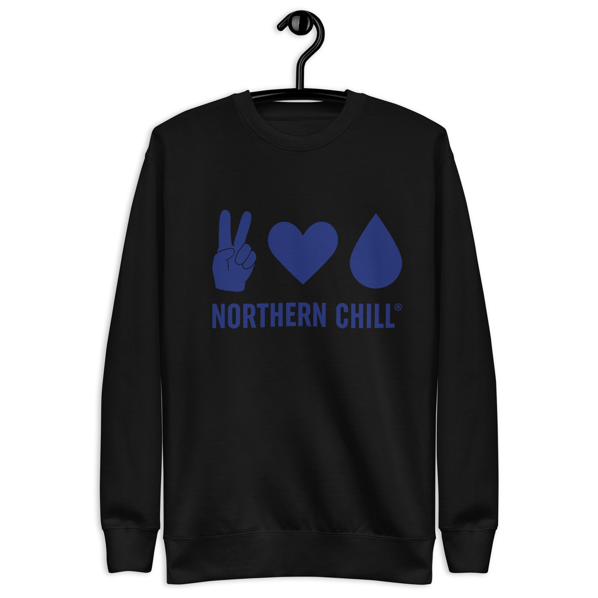 Peace Love Water Unisex Premium Sweatshirt