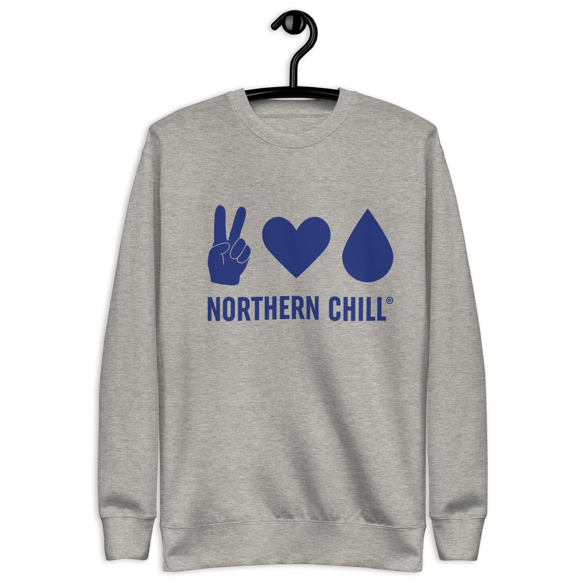 Peace Love Water Unisex Premium Sweatshirt