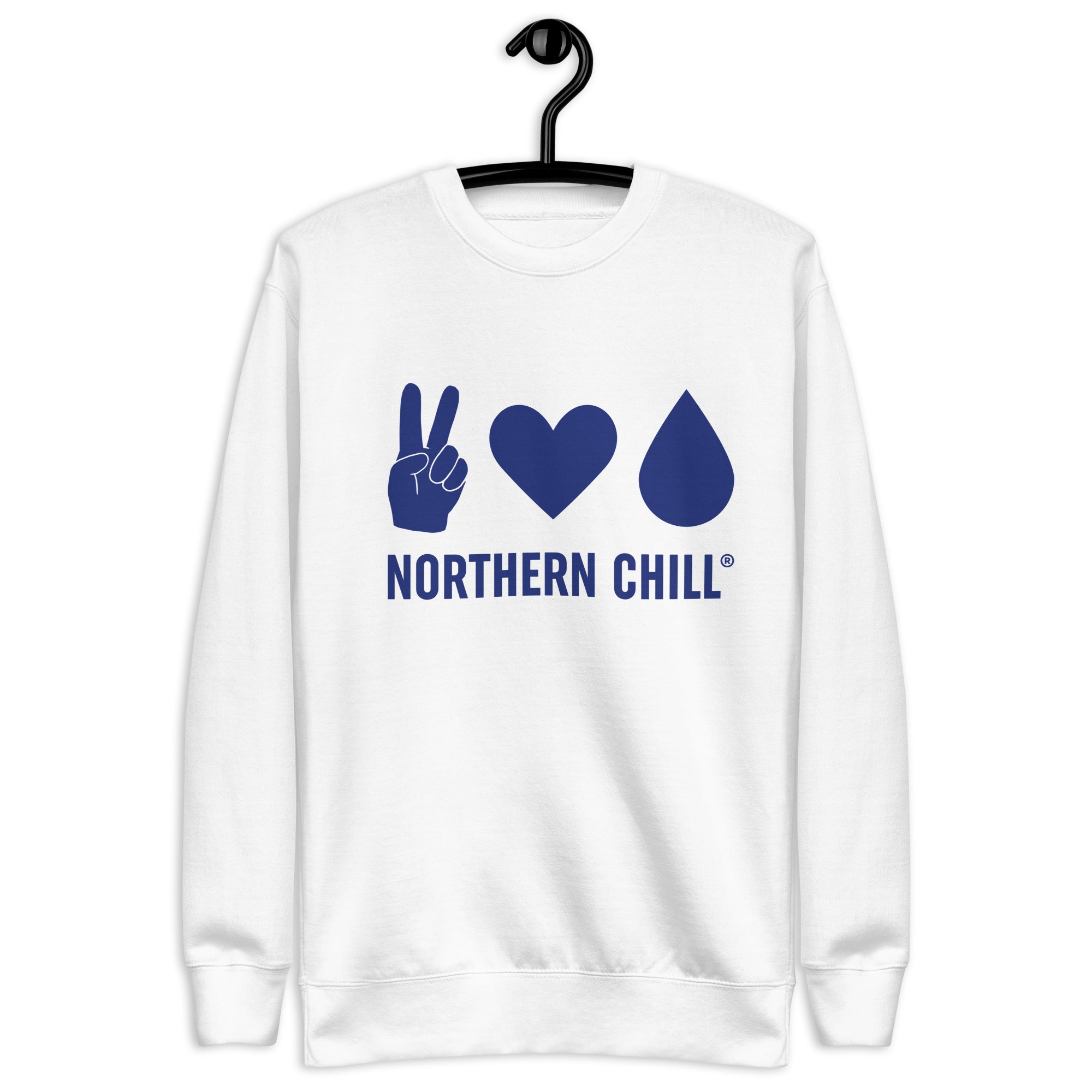 Peace Love Water Unisex Premium Sweatshirt