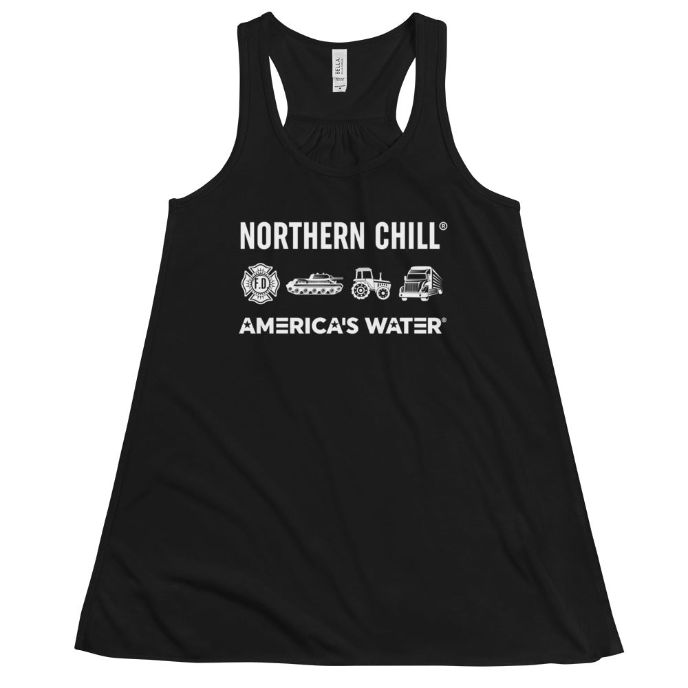 4 Pillars Women's Flowy Racerback Tank