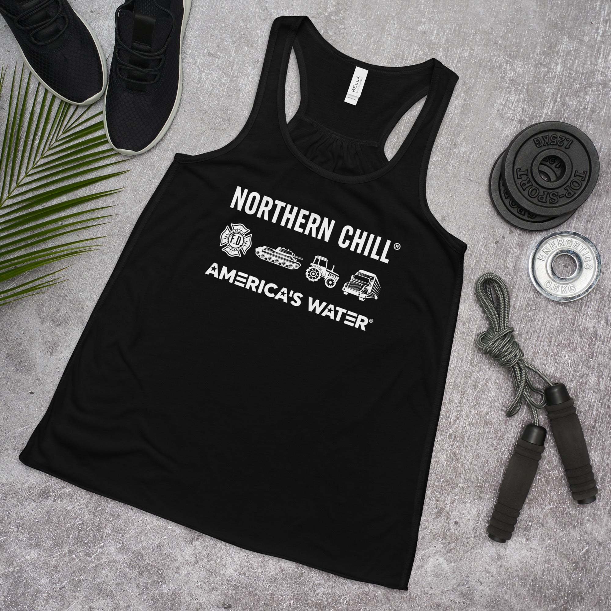 4 Pillars Women's Flowy Racerback Tank