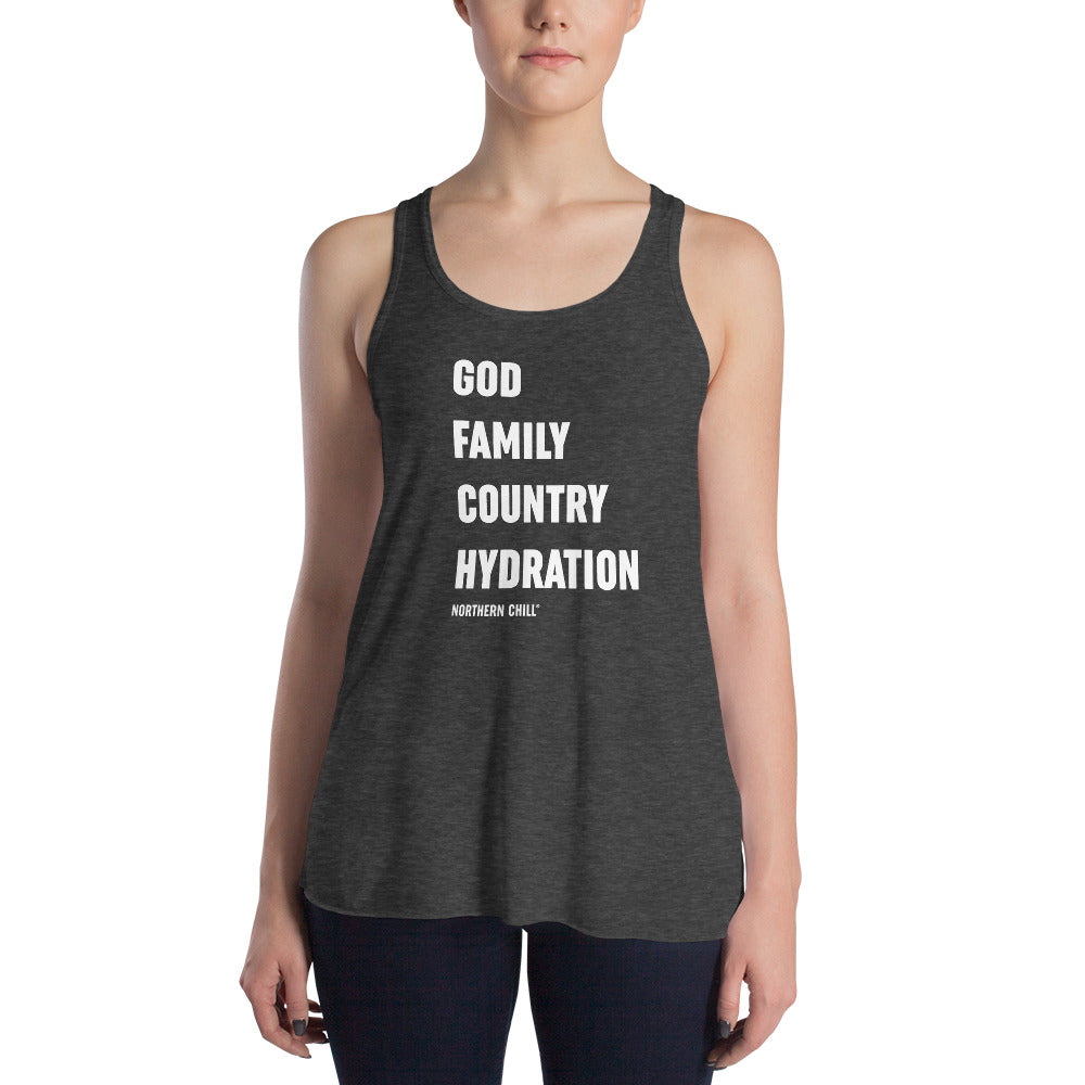 Hydration Women's Flowy Racerback Tank