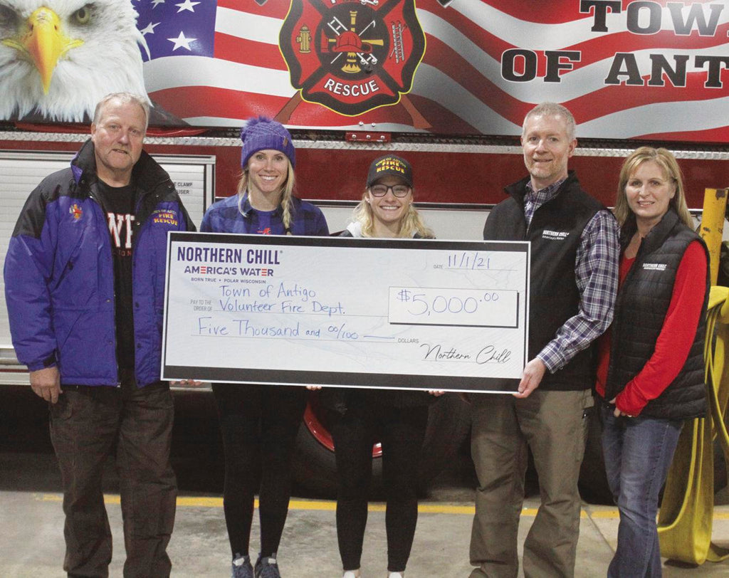 Northern Chill Supports the Town of Antigo Fire Department