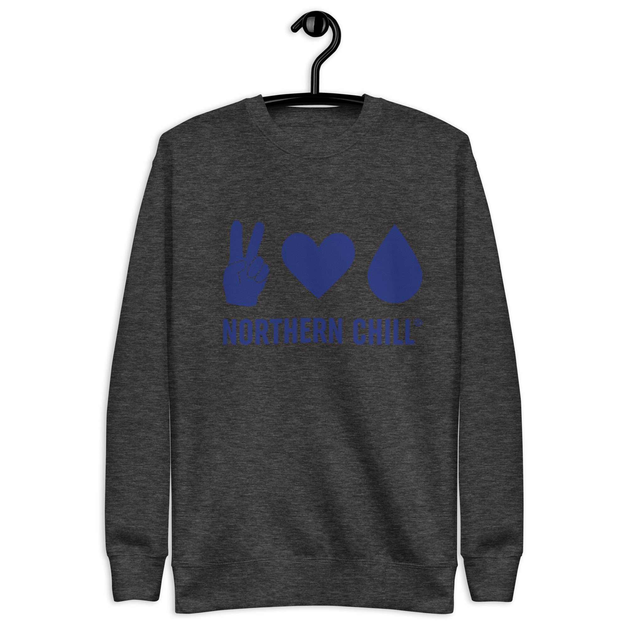 Peace Love Water Unisex Premium Sweatshirt